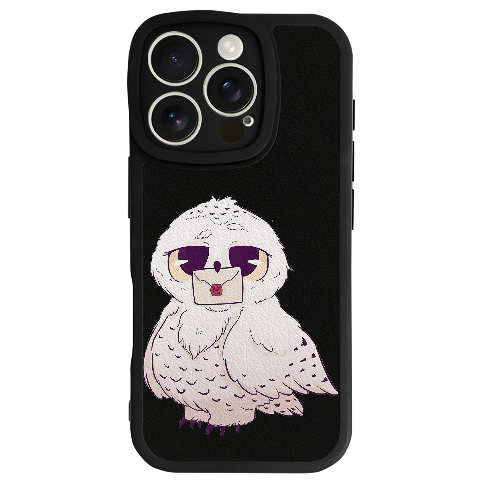 （画像用） Harry Potter ハリー・ポッターシリーズ 【iPhone 16シリーズ対応】シリコンスマホケース（レザー調） 材質：シリコン